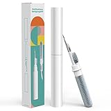 Fácil de usar y transportar. Solo tienes que girar la parte interior y tirar para cambiar la cabeza que necesitas. Puedes transportar y guardar el kit de limpieza junto con la funda de carga inalámbrica cuando lo necesites. Consejos: se recomienda lavar la esponja con una solución de limpieza después de su uso.