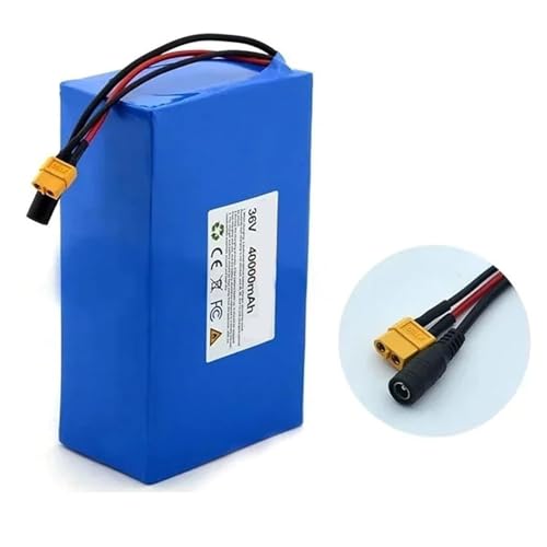Baterías recargables para e-bike 36V 40Ah pack de litio 10S5P con BMS 4