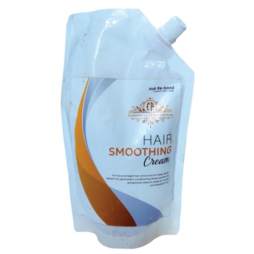 FUSIONMAX PROFESSIONAL Keratin Hair Straighting Smoothing Cream Rebonding Hairs 500 ml