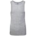 Gildan Men's A-shirt Tanks, Multipack, Style G1104, Grey/Black (5 Pack), Large