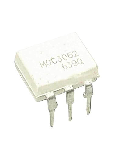 10 PCS MOC3062M DIP-6 MOC3062 Zero-Cross Optoisolators Triac Driver Output