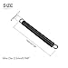 DTGN 2.5x18x180mm(WxODxL) Extension Spring - 2Pack - Good for Home Repair Machinery - Manganese Steel Extended Compressed Spring - Black