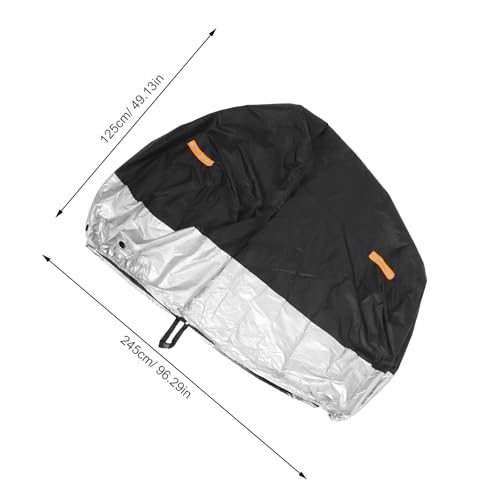 Funda para motocicleta bicicleta impermeable XXL resistente al viento 2
