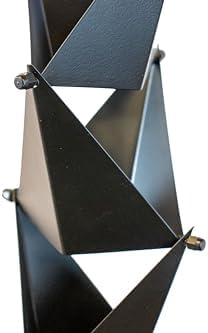 Nutshell Stores Origami Rain Chain - Black - 10 Feet