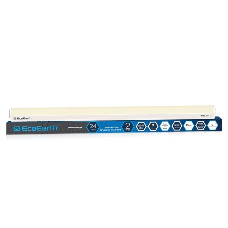 EcoEarth Hexa 24 Watt Batten, India’s First Hexagon-Shaped LED Tubelight | 2 Feet | Neutral White | Pack of 1-image-35