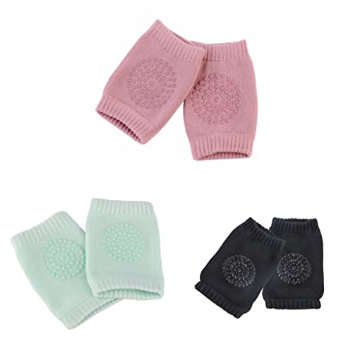Image of RICH BELLS Baby Knee Pad for Crawling | Anti-Slip Pad Stretchable Elastic Cotton Soft Comfortable Knee Cap ,Elbow Safety Protector