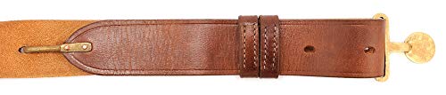 WW2 Style US Officers Leather Belt4