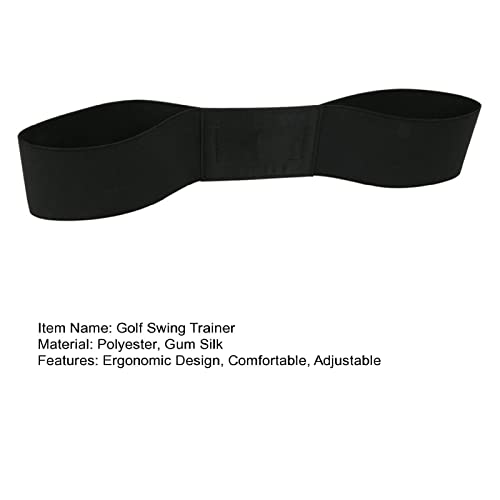 Kasituny Cinto Corretor de Postura de Golfe de Poliéster para Correção de Movimento de Mão de Golfe