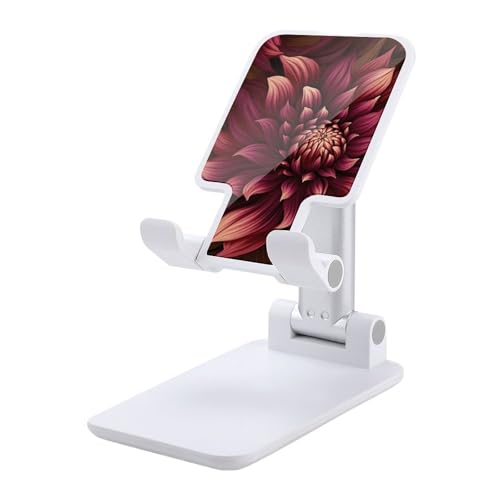 Support telephone bureau pliable motif floral pour iPhone 16 15 14 Pro Max