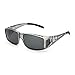 Produktbild LVIOE Unisex Polarisiert Sonnenbrille, Brille Überbrille für Brillenträger, Fit-Over Polbrille für Herren und Damen 100% UVA UVB Schutz