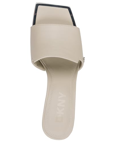 Image of DKNY Women's Kailyn Square Toe Heeled Sandal Mules | Casual Sandals