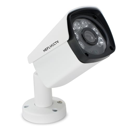HEFLYCCTV 1080P Telecamera di sicurezza Bullet Hybird 4 in 1