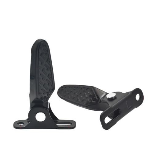 Pédales de vélo pliable alu et repose-pieds arrière moto pour modification de voiture