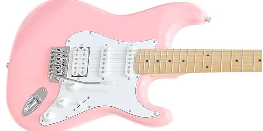 ミニエレキギターストラトキャスターピンクキッズ女子トラベルギタープレイテック廃番 Amazon | Squier by Fender Mini Stratocaster エレキギター