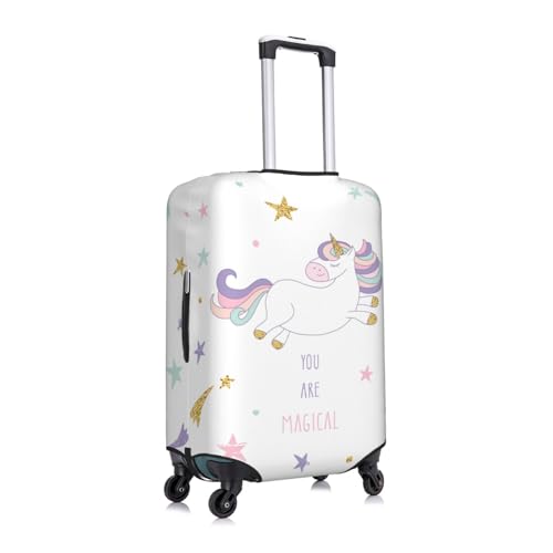 You Are Magical Print Luggage Suitcase Cover Protector Luggage Washable Covers With Concealed Zipper3