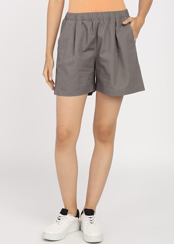 Image of Alan Jones Clothing Women's Cotton Easy Shorts | 100% Cotton Casual Shorts