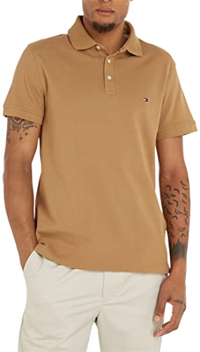 Tommy Hilfiger Polo Slim 1985 S/S, Countryside Khaki, XXL Homme Cover