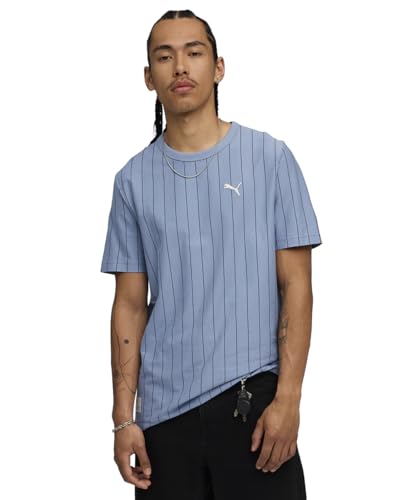 PUMA Camiseta Unisex a Rayas de Clase (Paquete de 1)