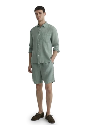 Chemise Mavi long sleeve shirt homme en coton bleu casual
