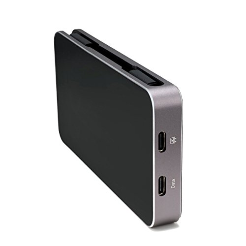 image for Cablecc USB-C USB 3.1 to Displayport VGA HDMI USB HUB & Dual Type-C Fe