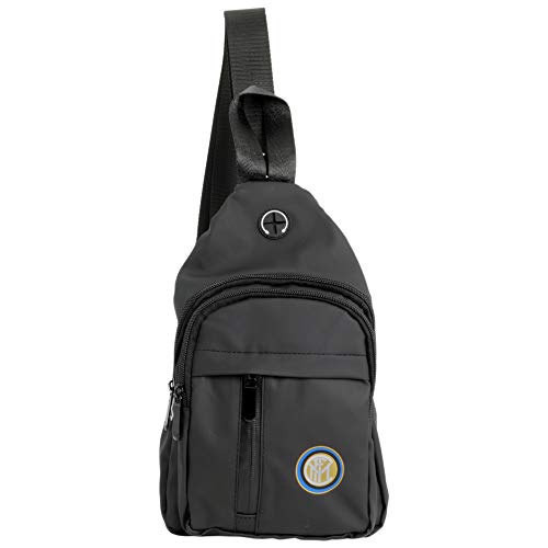 Inter Borsello Monospalla, Unisex Adulto, Nero, M