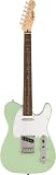 Squier FSR Squier Sonic™ Telecaster® - Tabla para dedos Laurel, color blanco, verde surf