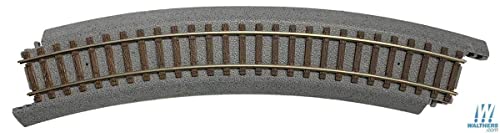 Walthers Trainline 931-1352 Curved Track 457.2mm pour modélisme HO