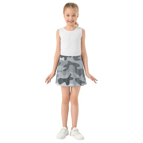 Girls Tennis Skirts with Built in Shorts Flowy Little Girl Skort Pleated Skirt Kids with Pockets3
