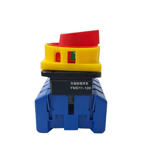 Interruptor aislador YMD11-100A/4P con panel para candado de seguridad 3