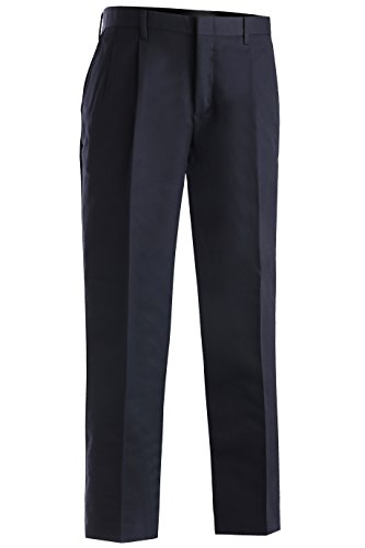 Ed Garments Men'S Tall Business Casual Chino Pleated Pant-Navy-38-Ul