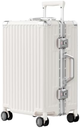AnyZip Carry On Luggage PC+ABS Aluminum Frame Zipperless Luggage ...