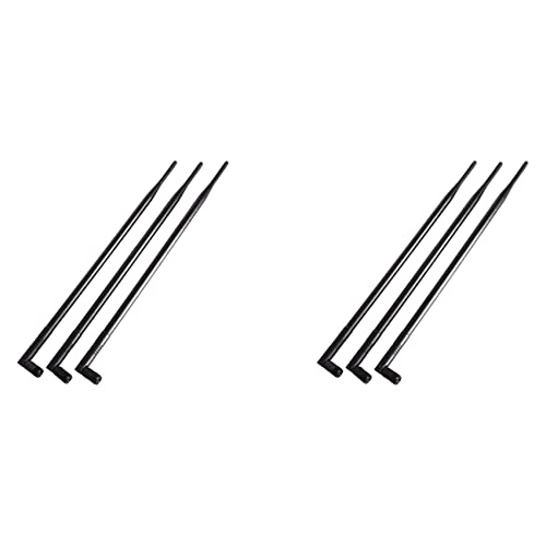 Zhdbchyuu 2X 10DBi 2.4GHz 5GHz WiFi Booster Antena Omnidireccional RP SMA para Router RT AC66U RT N66U RT N16 AC1750