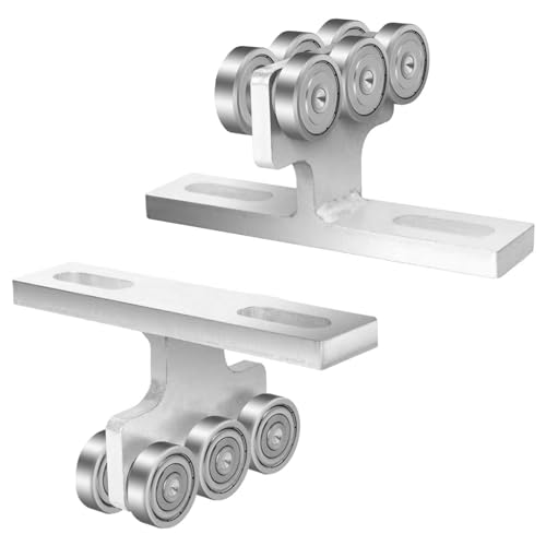 Chariot à rouleaux à 6 roues pour palan électrique rail 1-5/8" 255 kg
