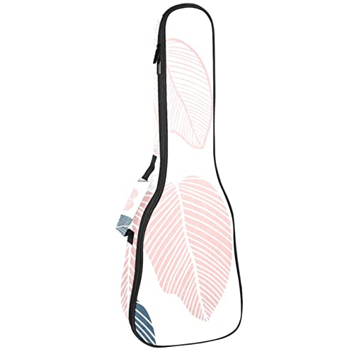 Housse pour ukulélé de concert à motif floral pour vos trajets
