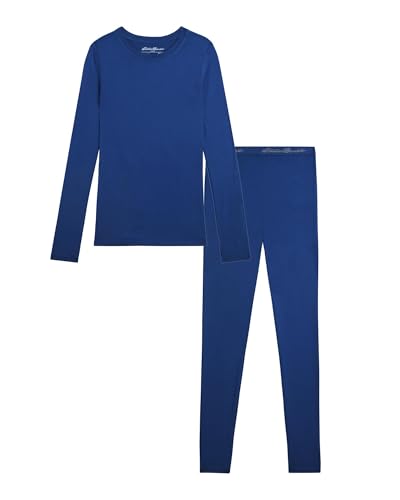 Eddie Bauer Kids Thermal Underwear Set - 2 Piece Performance Base Layer Shirt and Thermal Pants for Boys and Girls (5-12)2