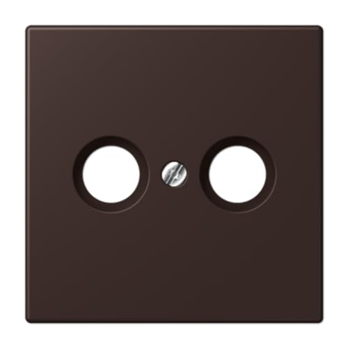 Plaque prise TV LC4320J JUNG LC990TV252 cache trou pour câble coaxial - 2