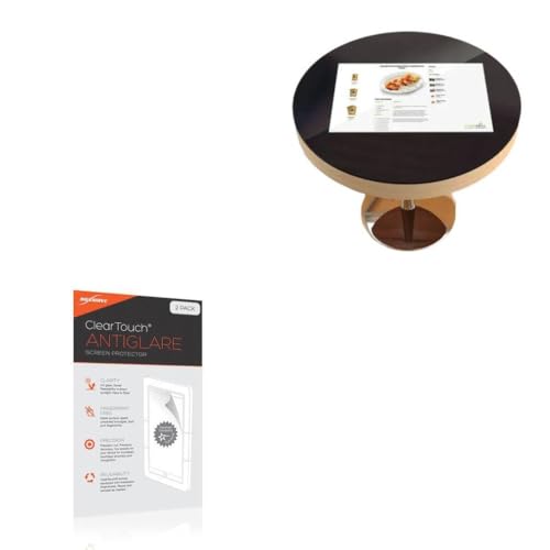 BoxWave Screen Protector Compatible with Atlantic Tech Multi-Position Digital Bistrot (21.5 in) - ClearTouch Anti-Glare (2-Pack), Anti-Fingerprint Matte Film Skin