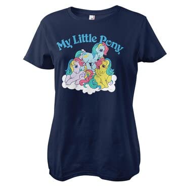 T-shirt My Little Pony washed femme XL bleu idéal pour vos sorties décontractées
