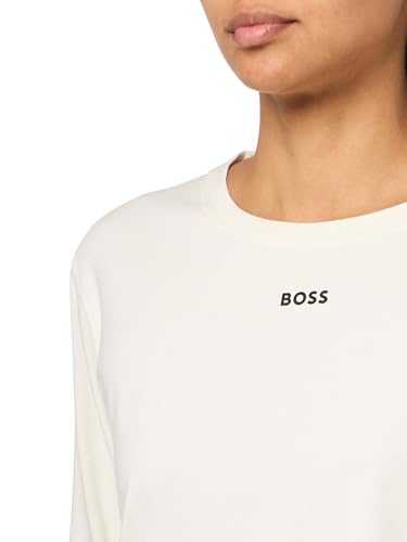 BOSS Men's Jersey Crew Neck Long Sleeve Pajama Shirt3