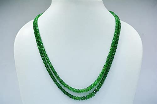 Tsavorite Grenat Rondelles Facettées 3-7mm LKBEADS pour la création de bijoux artisanaux de luxe
