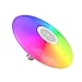 12 kolorów żarówka LED UFO Music, inteligentna żarówka RGB Bluetooth głośnik z pilotem, żarówka sufitowa, na imprezę, dom, Halloween