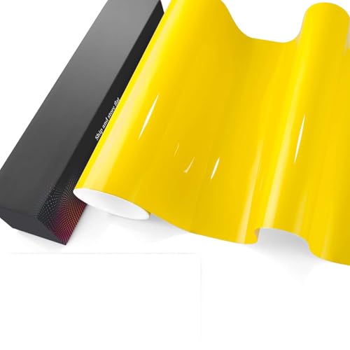 PPF película protectora amarillo limón vinilo para coche 1x5 pies