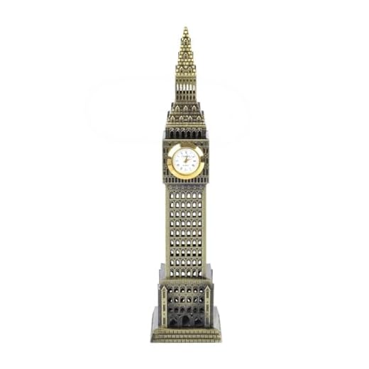 Big Ben Statue London Landmarks Glorious Home Decoration Make of Pure Copper (Real Clock Big Ben Bronze)