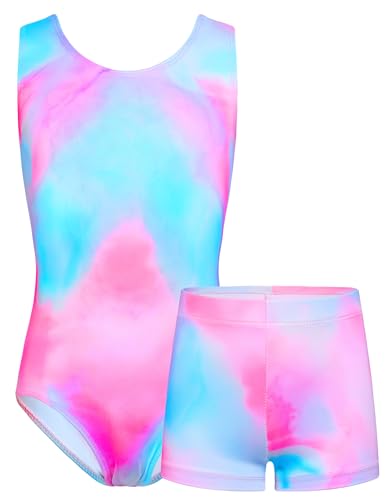 Image of TENVDA Girl's One Piece Swimsuit Sparkle Sleeveless One-Piece Bathing Suits Swimwear for Kids 2-12 Years Old