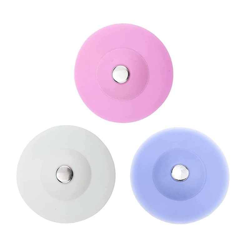 Norwin Universal Silicone Sink Stopper, Drain Strainer for Bathroom, Bathtub, Kitchen, Pack of 3, Random Color (B0BFWHYTMM) Amazon Price History, Amazon Price Tracker