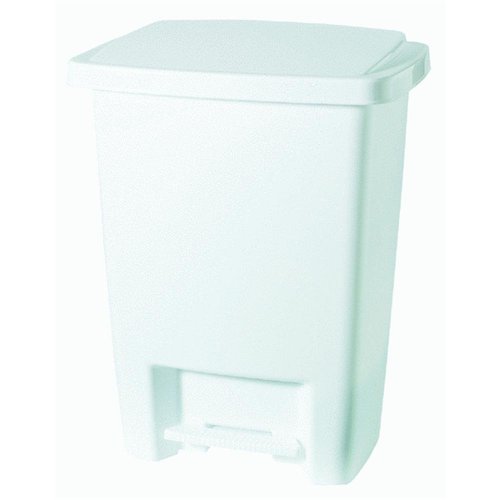 Rubbermaid Inc 33Qt Wht Wastebasket 2841-87 Wastebaskets Kitchen by Rubbermaid