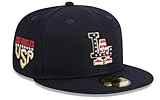 New Era Los Angeles Dodgers 4th 59Fifty Cap Blau 7