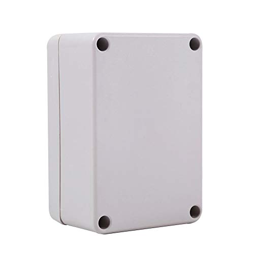 Thermoplastic ABS Waterproof Junction Boxes, for Outdoor Electrical Power Connections - White (100x68x50mm)