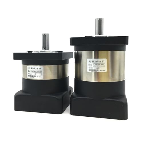 Reductor planetario Nema34 relación 50 a 1 con entrada de 14mm para motores paso a paso de maquinaria 4