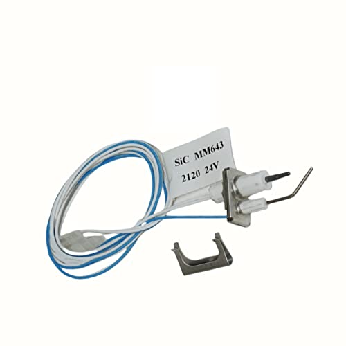 24 V Igniter Flame Rod Ignitor for Honeywell SV9500 and SV9600 SmartValve System -Replace Q3400A, Q3450, Q3400A1016, Q3400A1024, Q3400A1040, 1009524, 1149856, 42640001